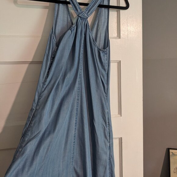 Lightweight Light Wash Denim Dress - Picture 2 of 7